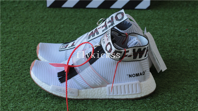 OFF-WHITE x Adidas NMD City Sock Real Boost